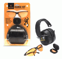 Browning Range Kit Eye/Hearing - Protection Black