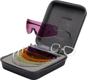 Browning Comp Series Shooting - Glasses W/5 Lenses & Case 12790