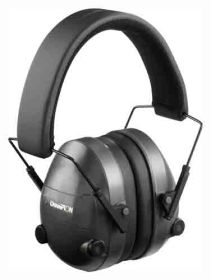 Champion Electronic Ear Muffs - 25Db Black 40974