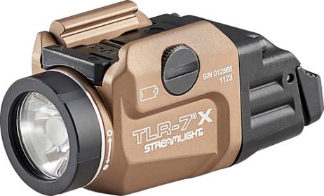 Streamlight Tlr-7X Fde Flex - Light W/Railmount C4 White Led 69429