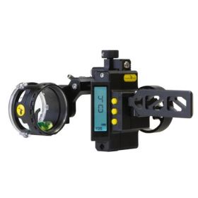 Bear Archery Trophy Ridge Digital React One Pin Archery Sight with Bridge Lock RH .019