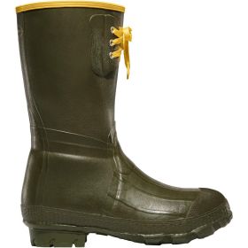 Lacrosse Insulated Pac Rubber Boots 12" OD Green Size 12
