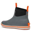 LaCrosse Mens Alpha Deck Boot 6" Grey/Orange Size 11