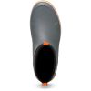 LaCrosse Mens Alpha Deck Boot 6" Grey/Orange Size 11