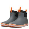 LaCrosse Mens Alpha Deck Boot 6" Grey/Orange Size 11