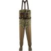 LaCrosse Alpha Agility Select Waders Front Zip Mossy Oak Bottomland 9