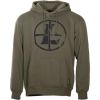 Leupold Distressed Reticle Hoodie Ash Green 3XL