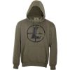 Leupold Distressed Reticle Hoodie Ash Green 3XL
