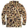 Browning Hooded Long Sleeve Tech Shirt Vintage Tan Camo M