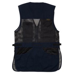 Browning Trapper Creek Mesh Shooting Vest Navy and Black 2XL