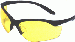 Howard Leight Vapor Ii Glasses - Black Frame/Amber Lens