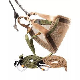Tethrd Phantom Saddle Kit Two 11mm Ropes and Caribiners XL Size