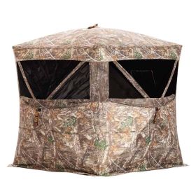 Rhino Blinds RB24 Ground Blind 3 Man Realtree Edge