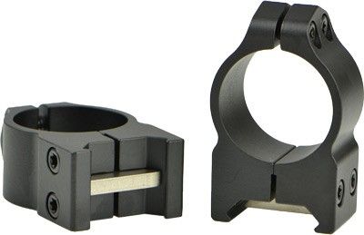 Warne Scope Mounts Warne Rings Maxima 1" Medium - Matte 201M