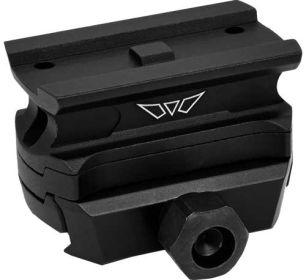 Warne Scope Mounts Warne Msr Red Dot Riser For - Aimpoint Black! 6101M