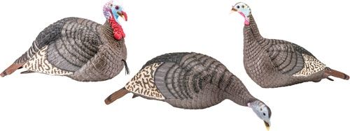 Hs Strut Turkey Decoy Flock - Strut-Lite Hen/Jake/Feeder!