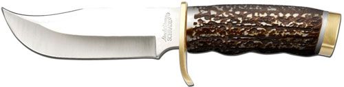 Uncle Henry Knife Next Gen - Staglon 5.5" Bld W/Lthr Sheath