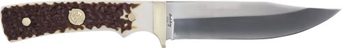 Uncle Henry Knife Next Gen - Staglon 5.25" Bld W/Lthr Shth