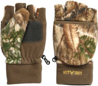 Hot Shot Youth Pop-Top Mitten - Bulls-Eye Insul Rtedg Lg/Xl