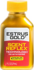 Wrc Deer Lure Estrus Gold - Synthetic 1Fl Oz W/2 Key Wicks