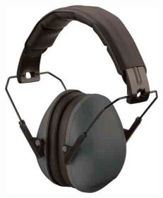 Champion Slim Ear Muffs - Passive 21Db Black