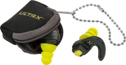 Ultrx Shift Adjustable - Protection Ear Plugs Grey/Yell