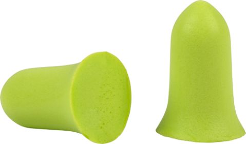 Ultrx Tapered Foam Ear Plugs - 6-Pack Lime Green