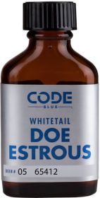 Code Blue Deer Lure Doe - Estrus 1Fl Ounce Bottle