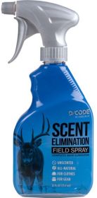 D-Code Scent Elimination - 12Fl Ounces Spray Bottle
