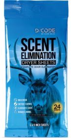 D-Code Dryer Sheets 24-Pack -