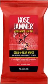 Nose Jammer Gear And Rear - Wipes 7"X6" 20 Wipes Per Pack