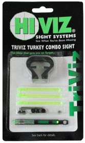 Hiviz Shotgun Deer/Turkey Set - Triviz 1/4"-3/8" Vent Ribs