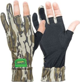 Primos Stretch Fit Fingerless - Glove Mossy Oak Bottomland PS6681